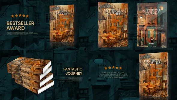 Videohive Book Promo Kit mockup 50676551