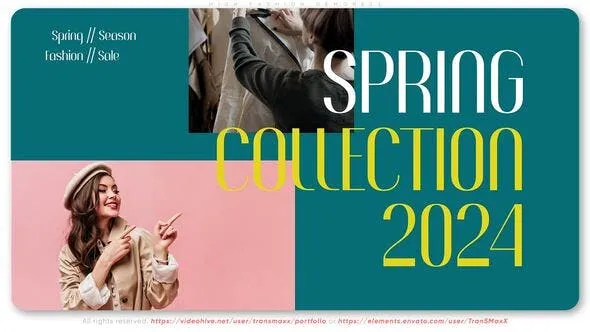 Videohive Fashion Demoreel - Spring Collection 50698196