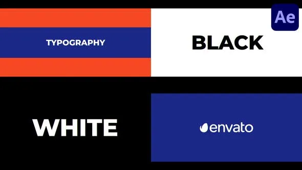 Videohive Fast Typography for After Effects 50838671