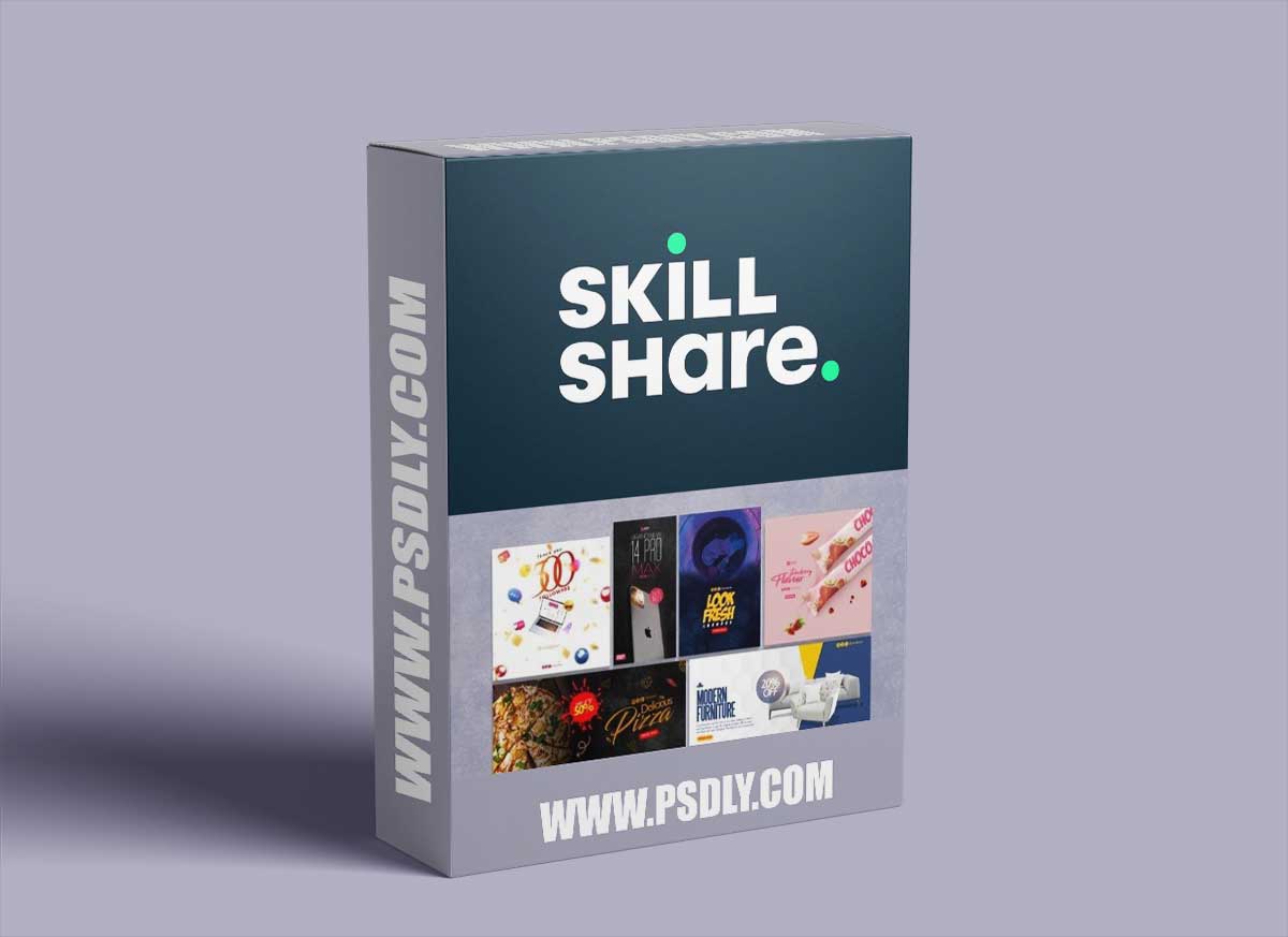 Adobe Photoshop CC: Professional Social Media Banner Ads Design