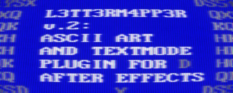 Aescripts L3tt3rM4pp3r2 v2.2