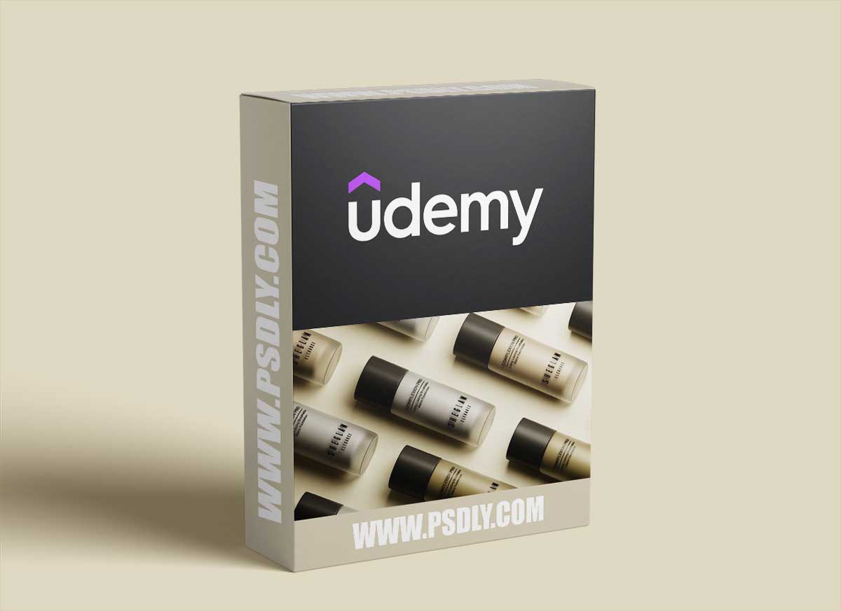 Blender 4.0: Cosmetic Product Modeling, Lighting & Rendering