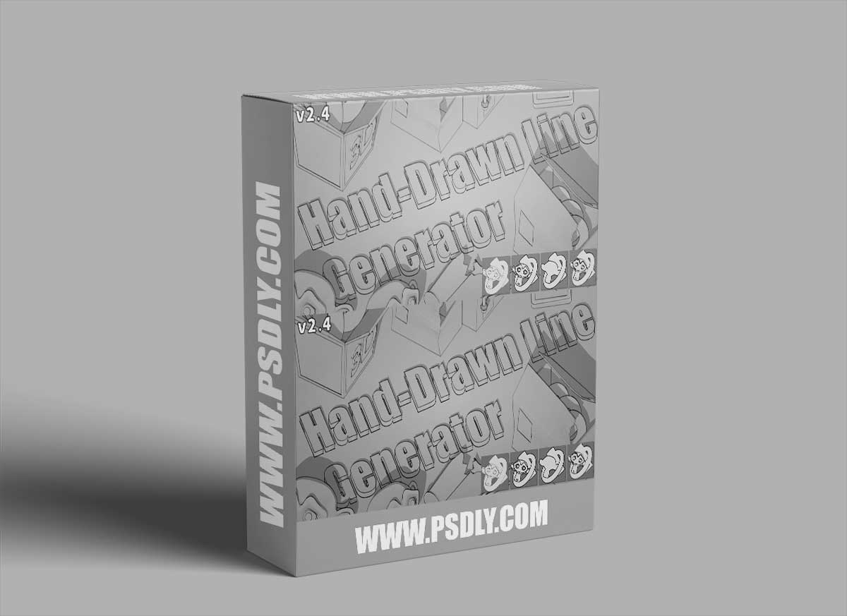 Blender - Hand-Drawn Line Generator v2.4