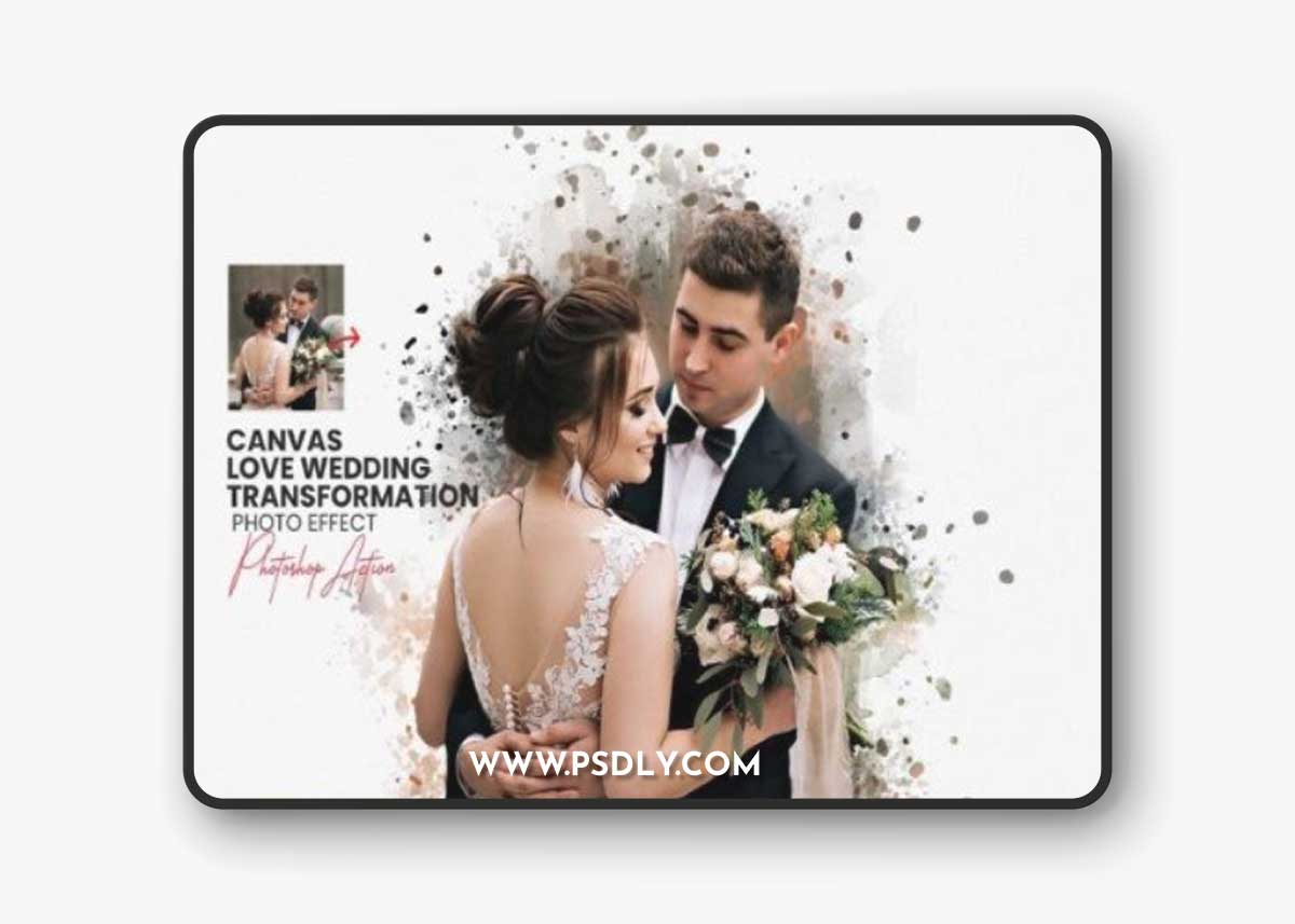 Canvas Love Wedding Transformation