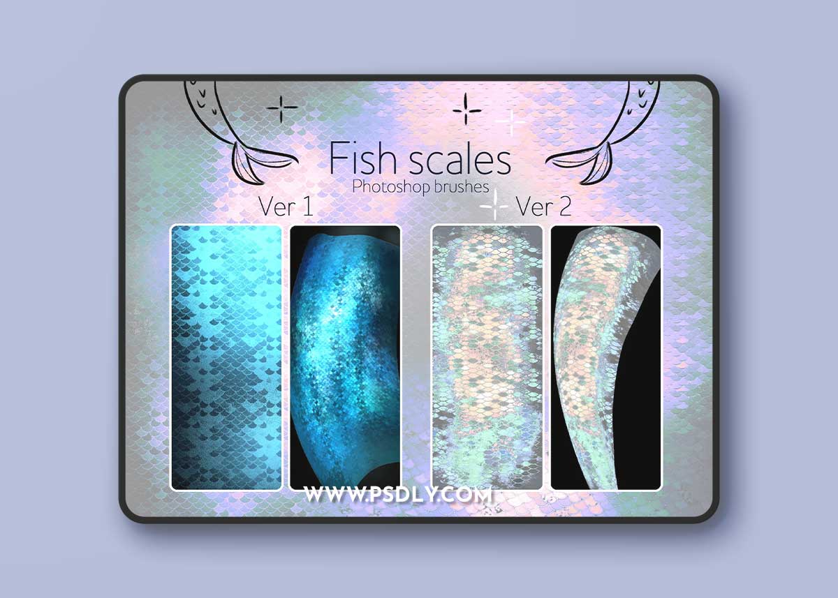 Filgo - Fish scales Brushes PS