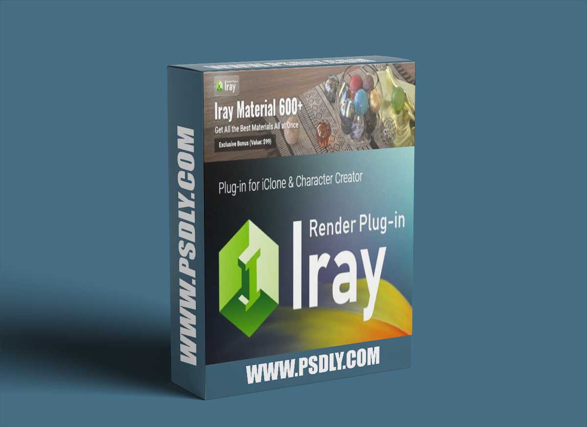 Iray Render Plugin IC8 + CC4 V1.01