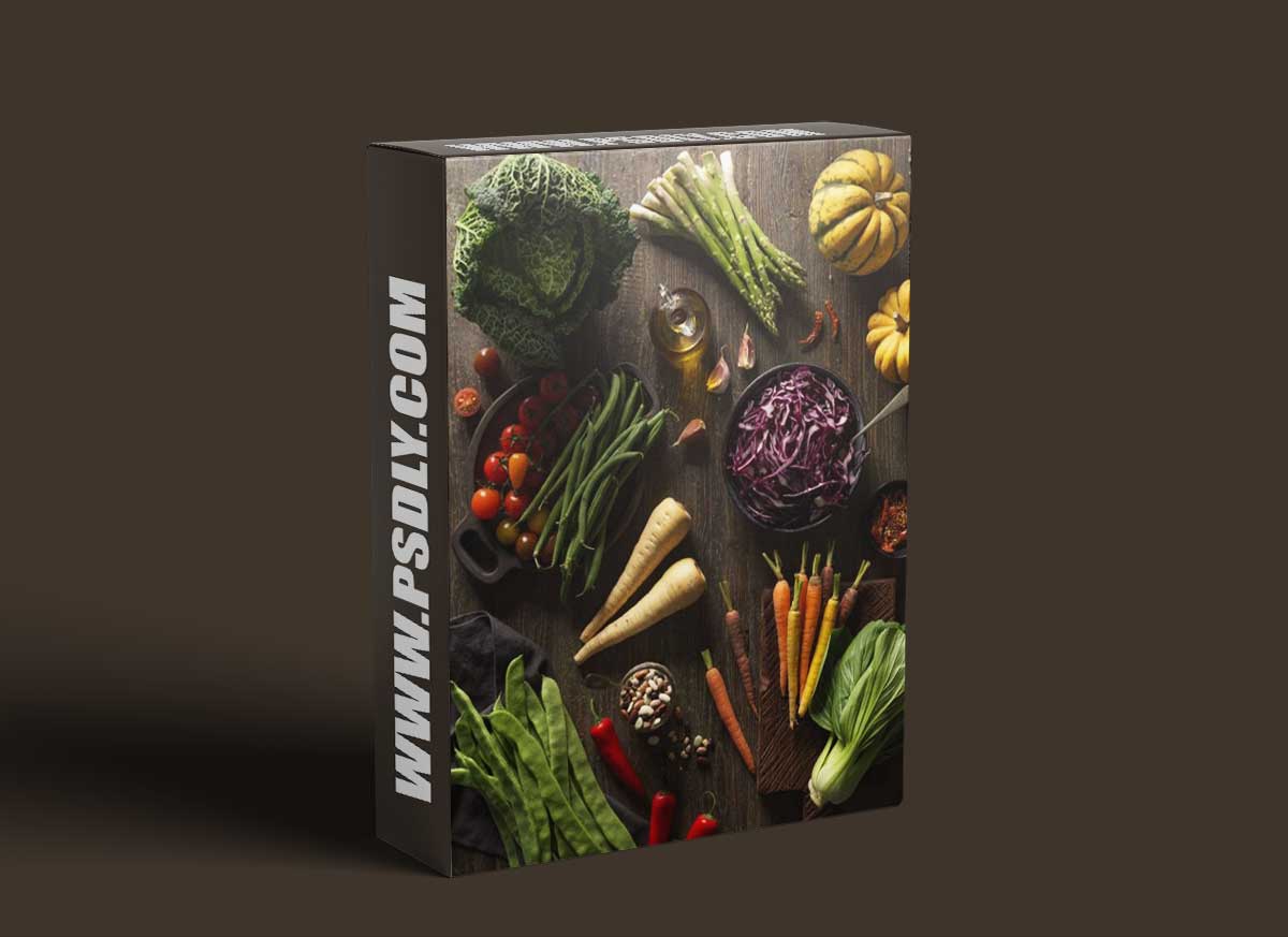 Karl Taylor Photography - Healthy living flat lay: Raw vegetables