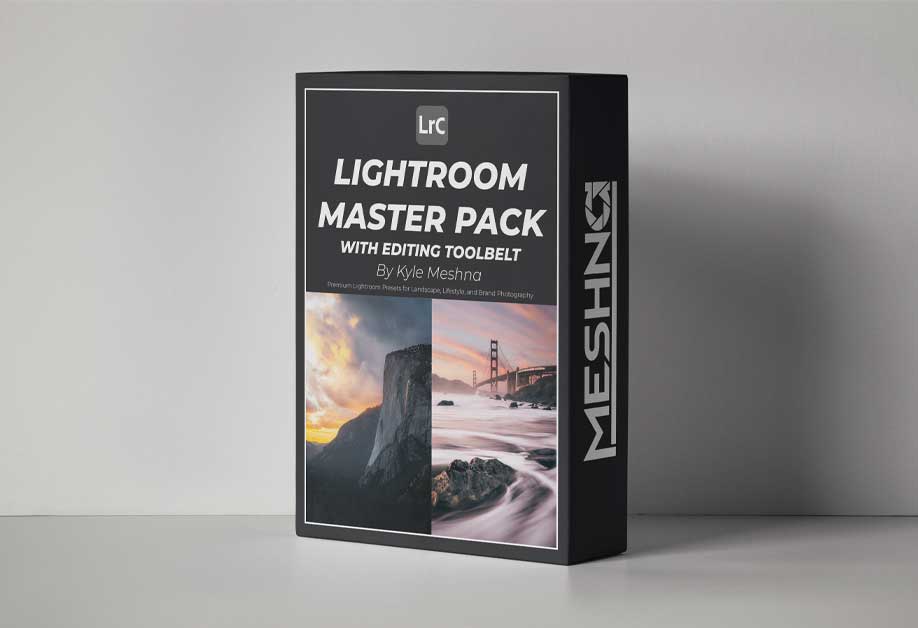 Kyle Meshna - Lightroom Presets - The 2023 Meshna Masterpack