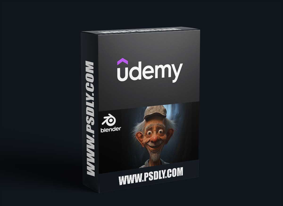 Old Stylized Character in Blender