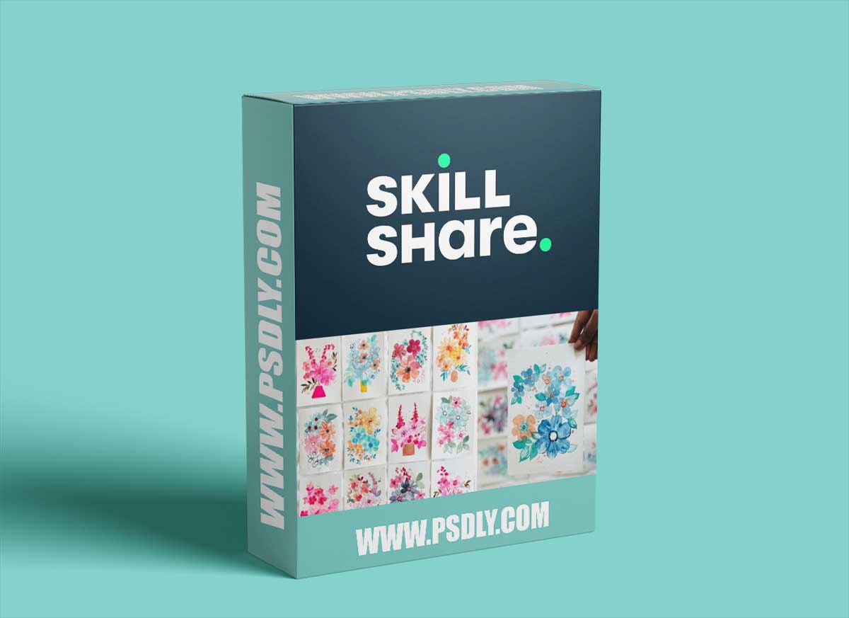 Pastel Florals for Beginners : 15 Day Watercolor Challenge