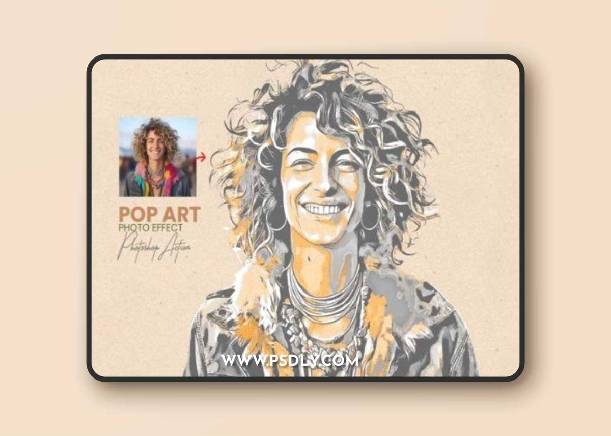 Pop Art Photoshop Effect