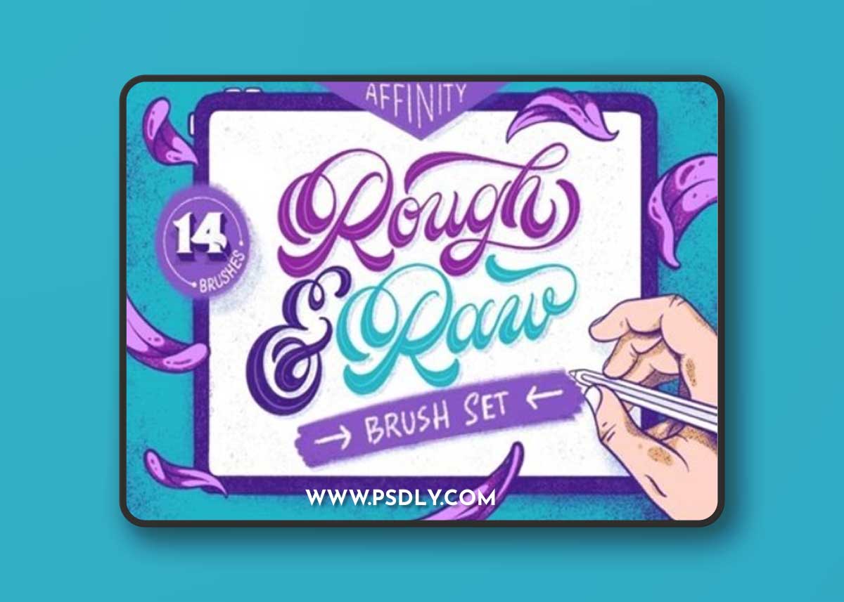 Rough & Raw Affinity Brushes 93015869