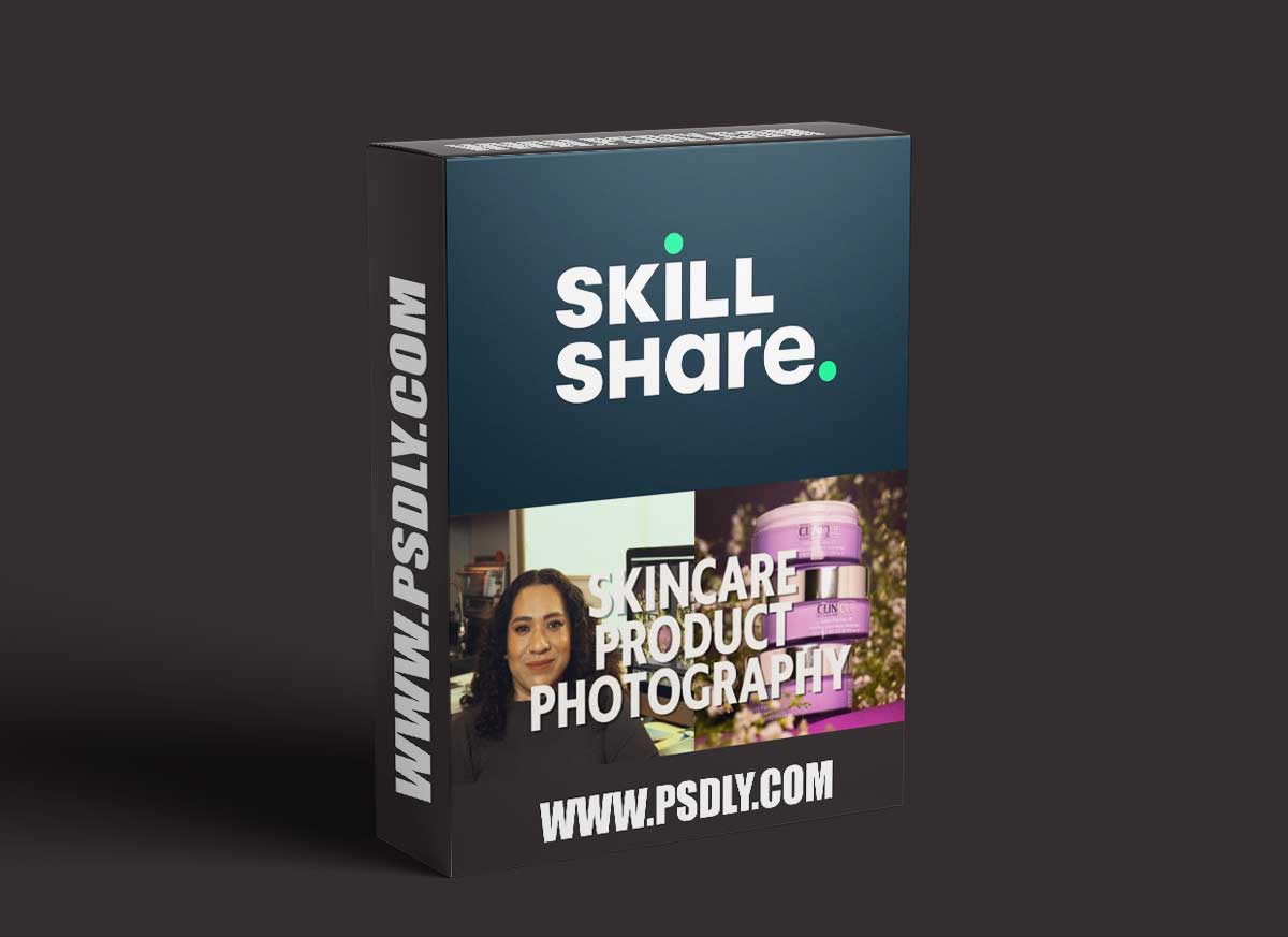 Skincare Product Photography using Monochromatic Colors