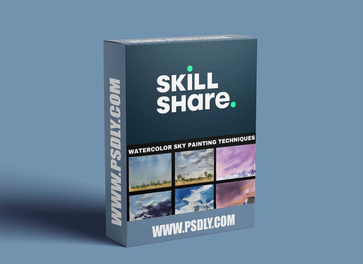 Sky Painting Techniques; Watercolor Landscape Workshop