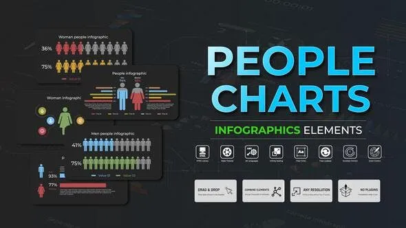Videohive Infographic - People Charts 51181834
