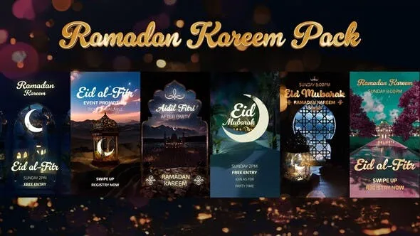 Videohive Ramadan Kareem Pack 51303364