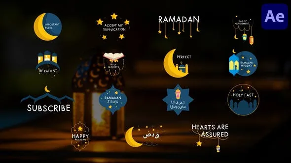 Videohive Ramadan Titles for After Effects 51268408