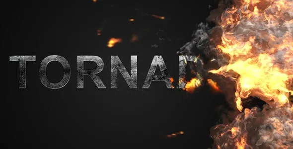 Videohive Tornado (Fire Twister) 14143374