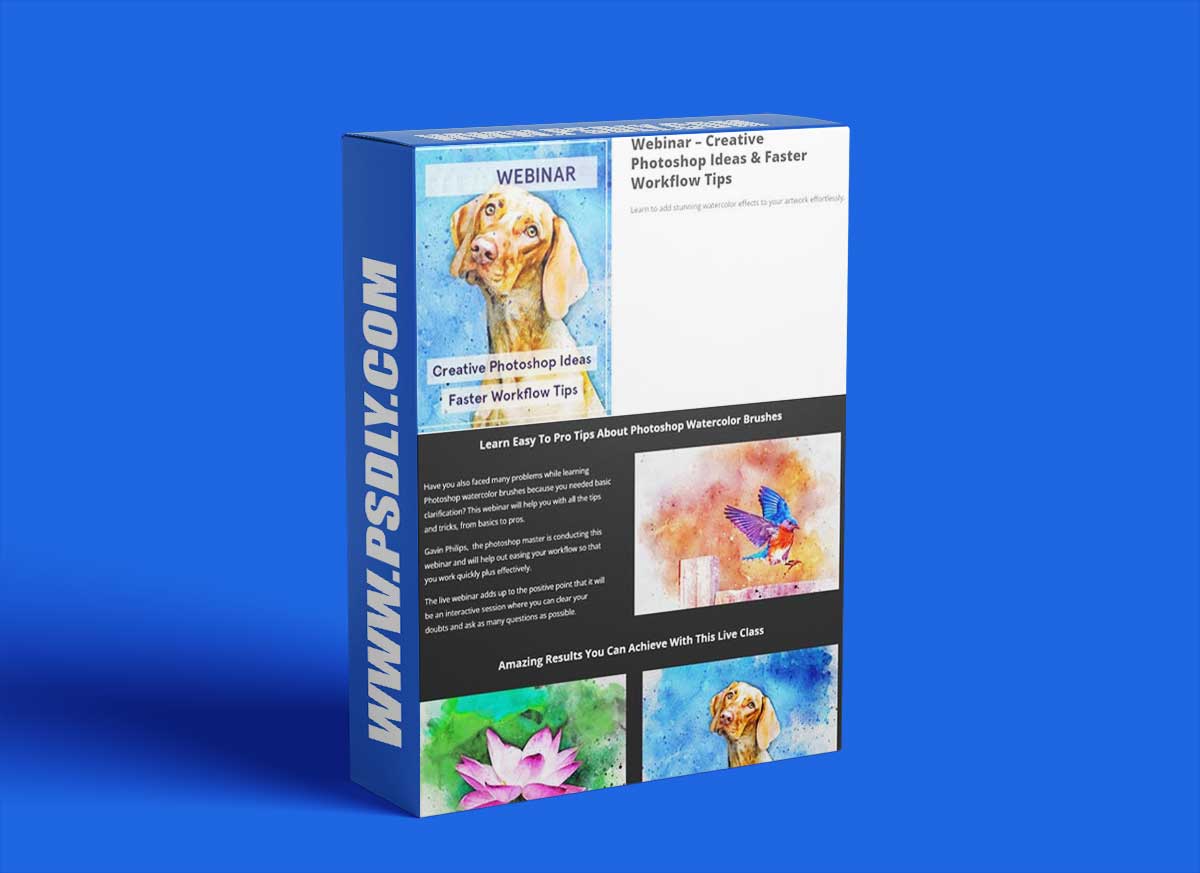 Webinar - Creative Photoshop Ideas & Faster Workflow Tips