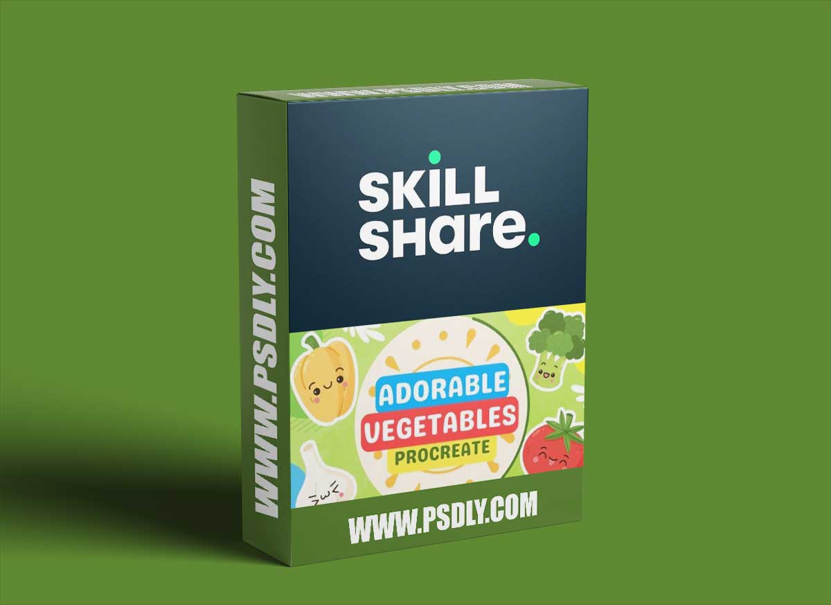 Wholesome Harvest: Drawing Cute Kawaii Vegetable Stickers | Procreate