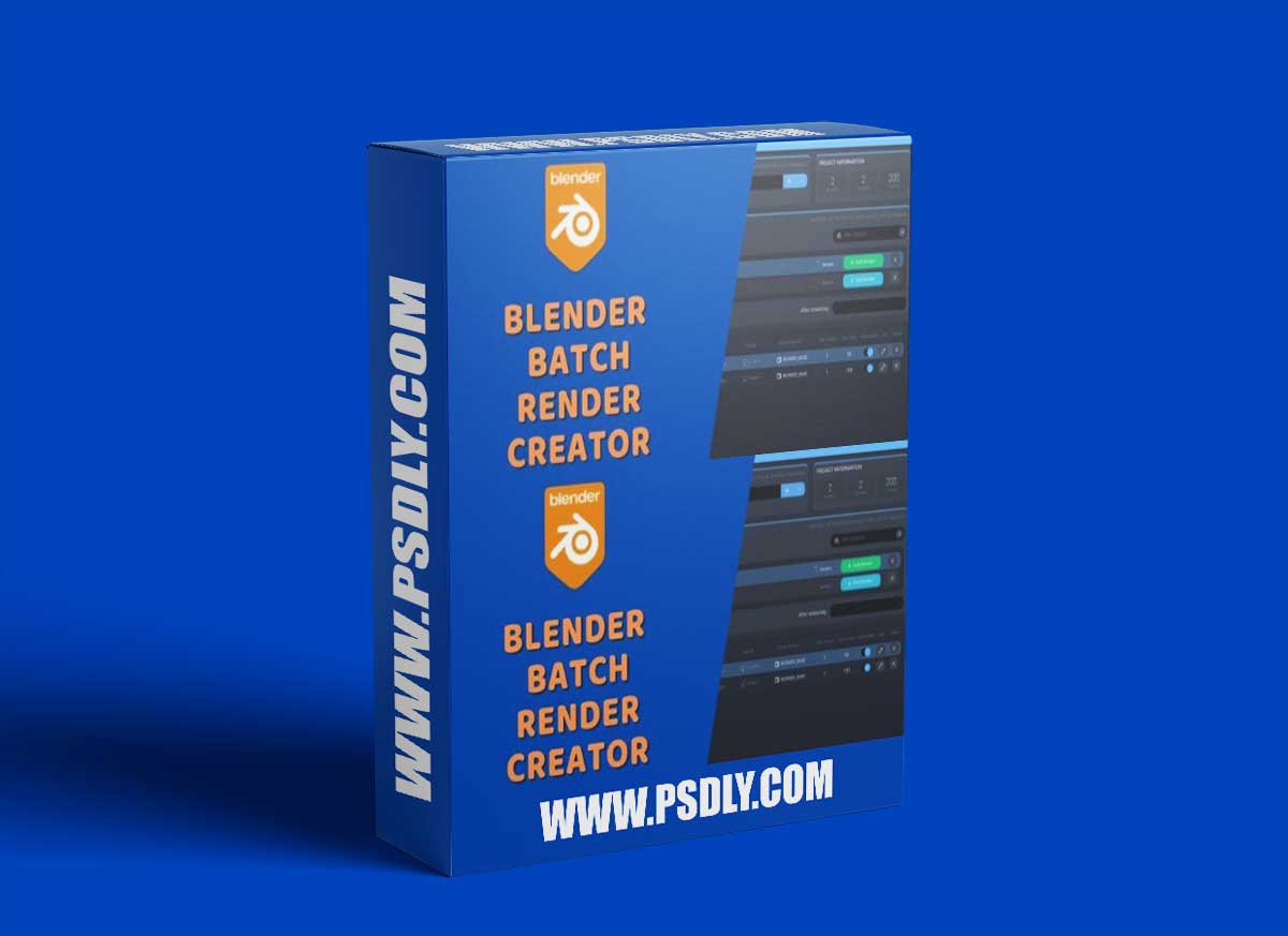 Batch Render Creator v2.1.2 for Blender
