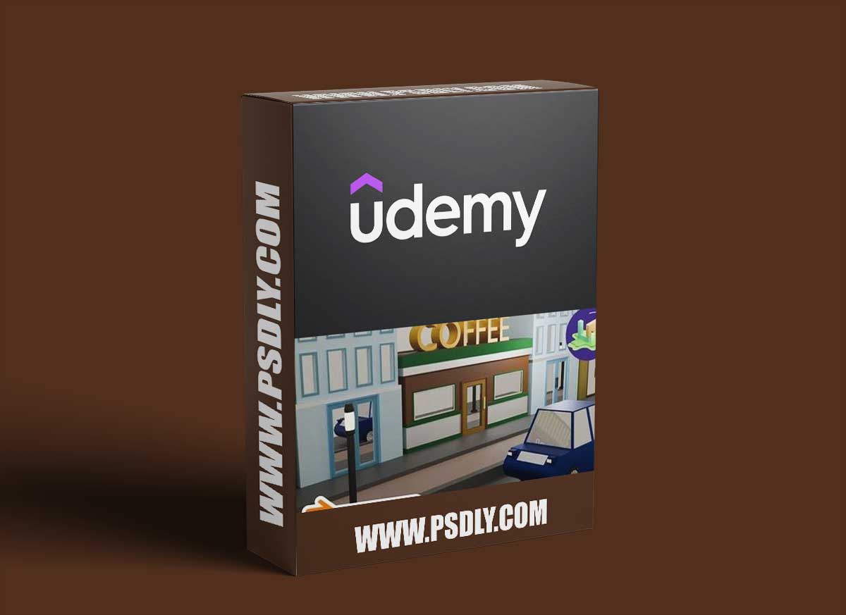 Blender : Car (Low-Poly) + Animation