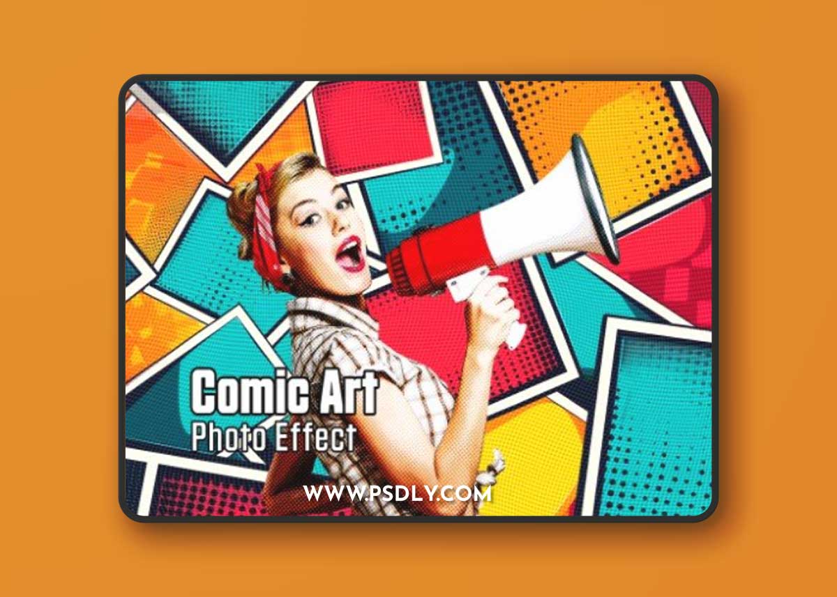 Comic Art Photo Effect
