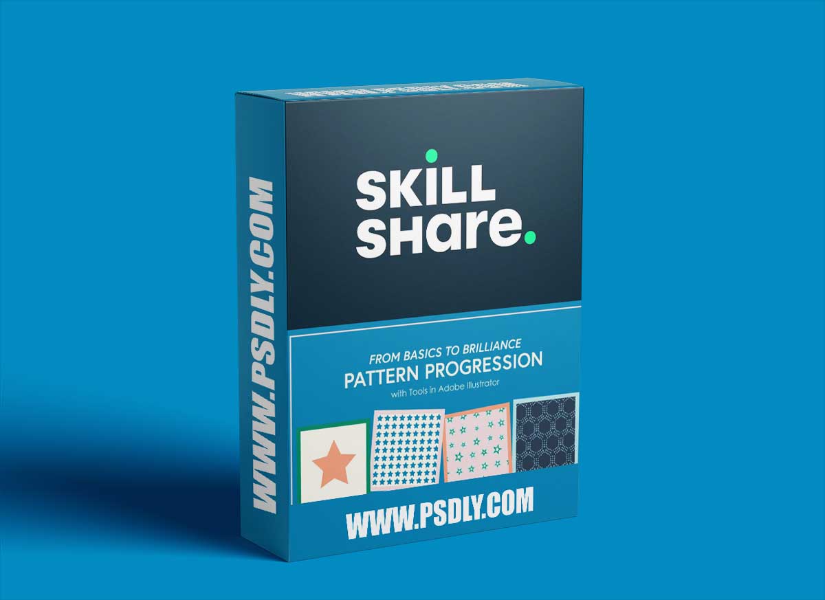 From Basics to Brilliance-Pattern Progression with Tools in Adobe Illustrator