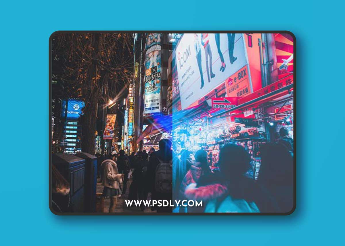 Futuristic Cyberpunk Lightroom Preset