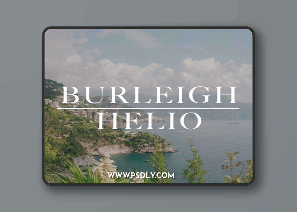 HELIO and BURLEIGH Lightroom Preset Collections