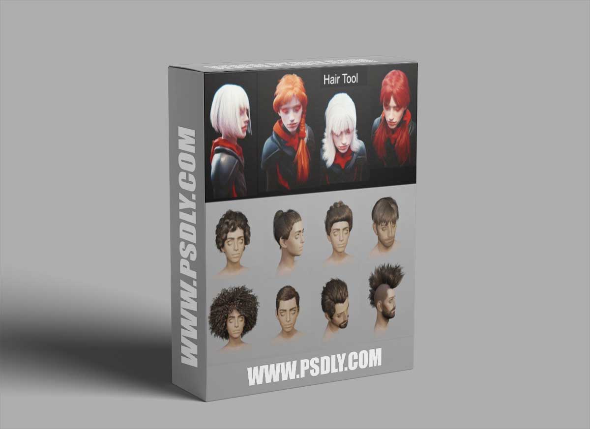 Hair Tool v3.6.3 - Blender