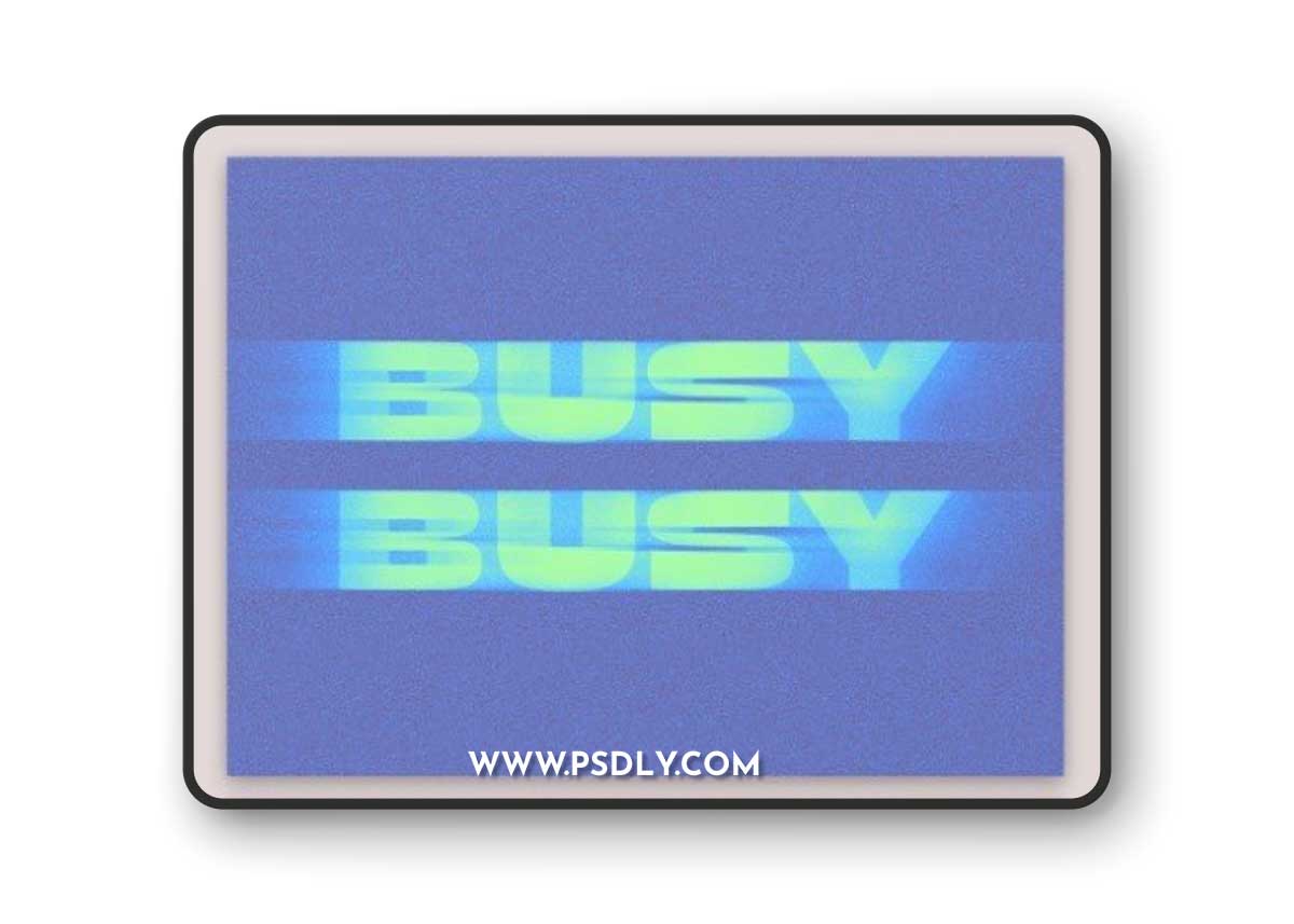 Hazy Blur Text Effect