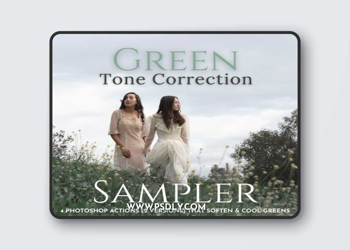 Jessica Drossin - Green Tone Correction Sampler 2022