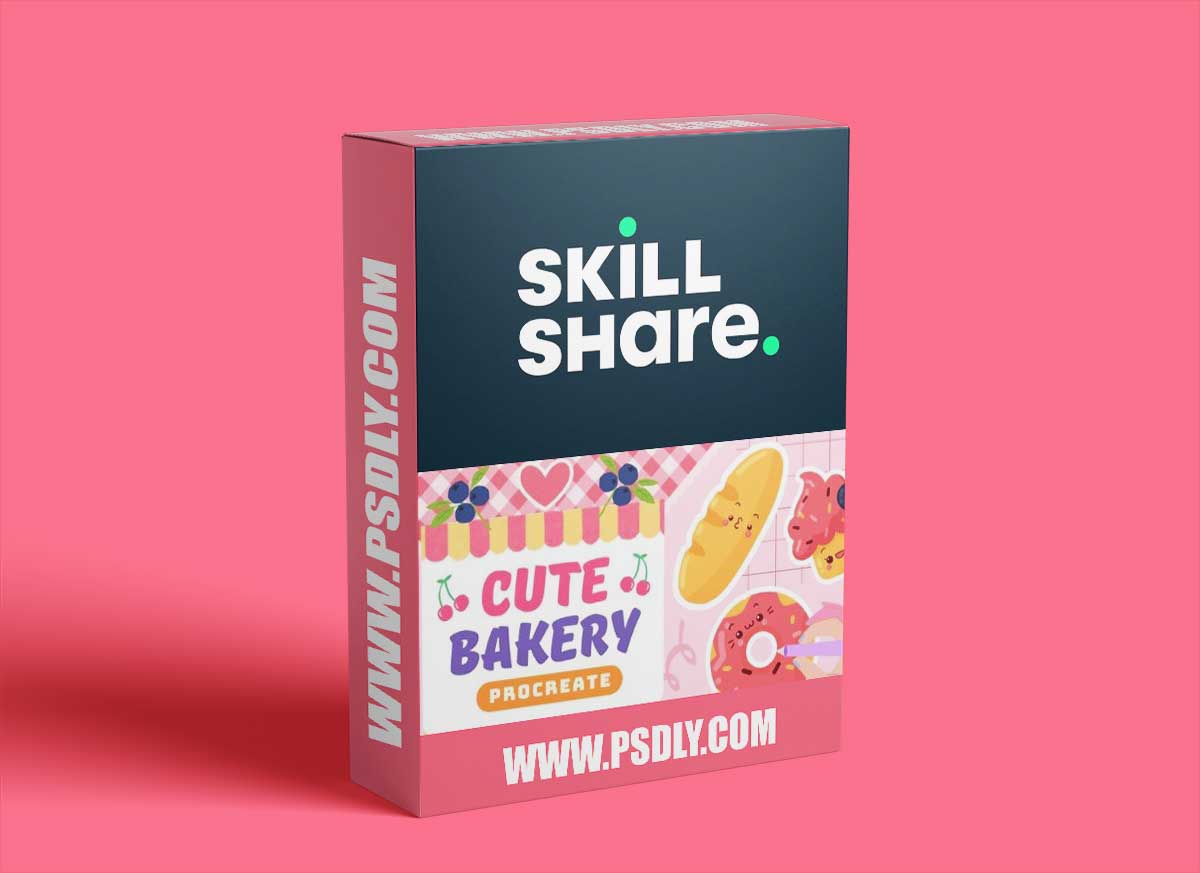 Pastry Party: Create Adorable Kawaii Bakery Stickers with Ease | Procreate