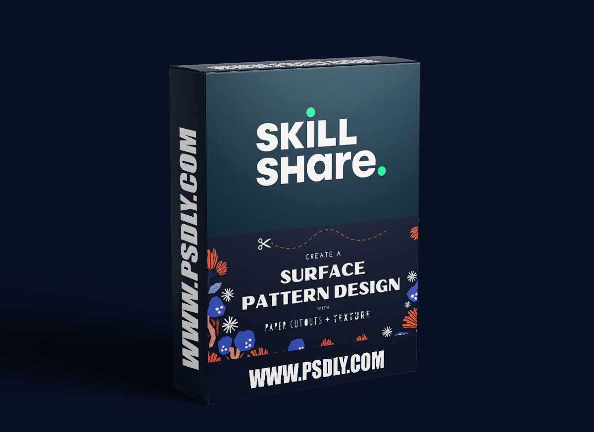 Surface Pattern Design: Make a Paper Cutout Pattern with Textures in Adobe Illustrator