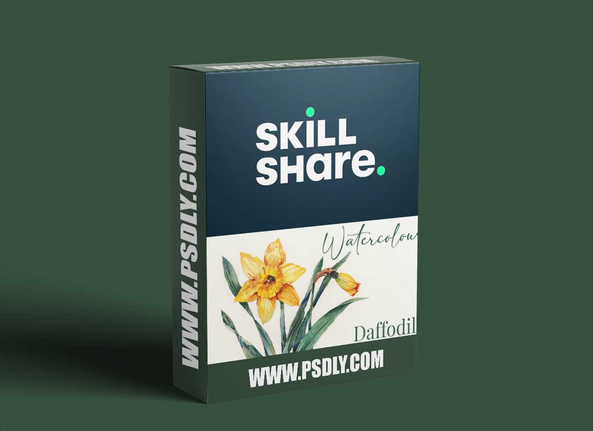 Vibrant Daffodils: An Easy Step-by-Step Guide to Painting Florals in Watercolor