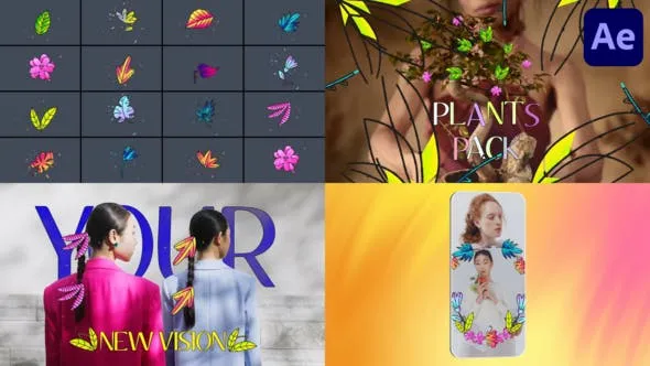 Videohive Plants Pack for After Effects 51549542