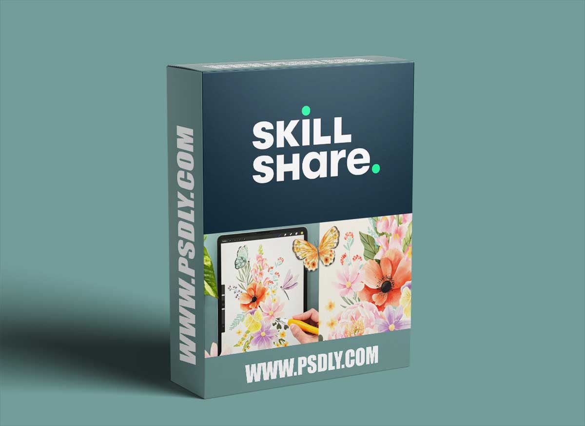 Easy Procreate Watercolors - Create Botanical Illustrations on your iPad