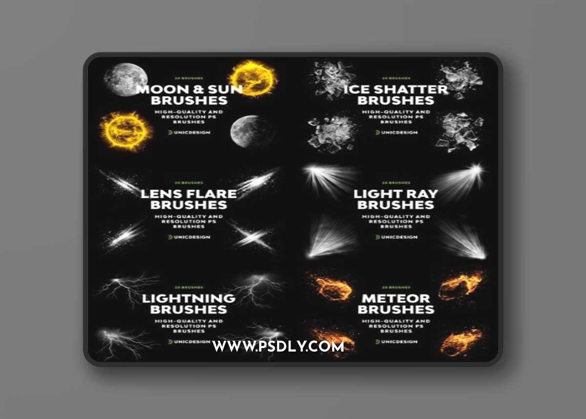 High Quality Photoshop Brushes Vol. 1