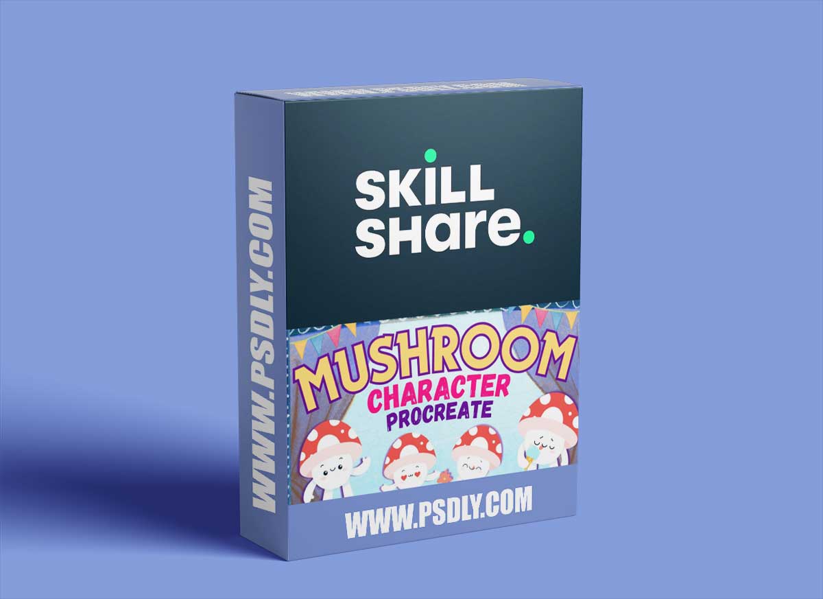 Kawaii Fungi Friends: Drawing Adorable Mushroom Characters in Procreate