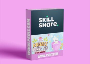 Kawaii Tea Time: Drawing Cute Bunny in a Tea Cup in Procreate