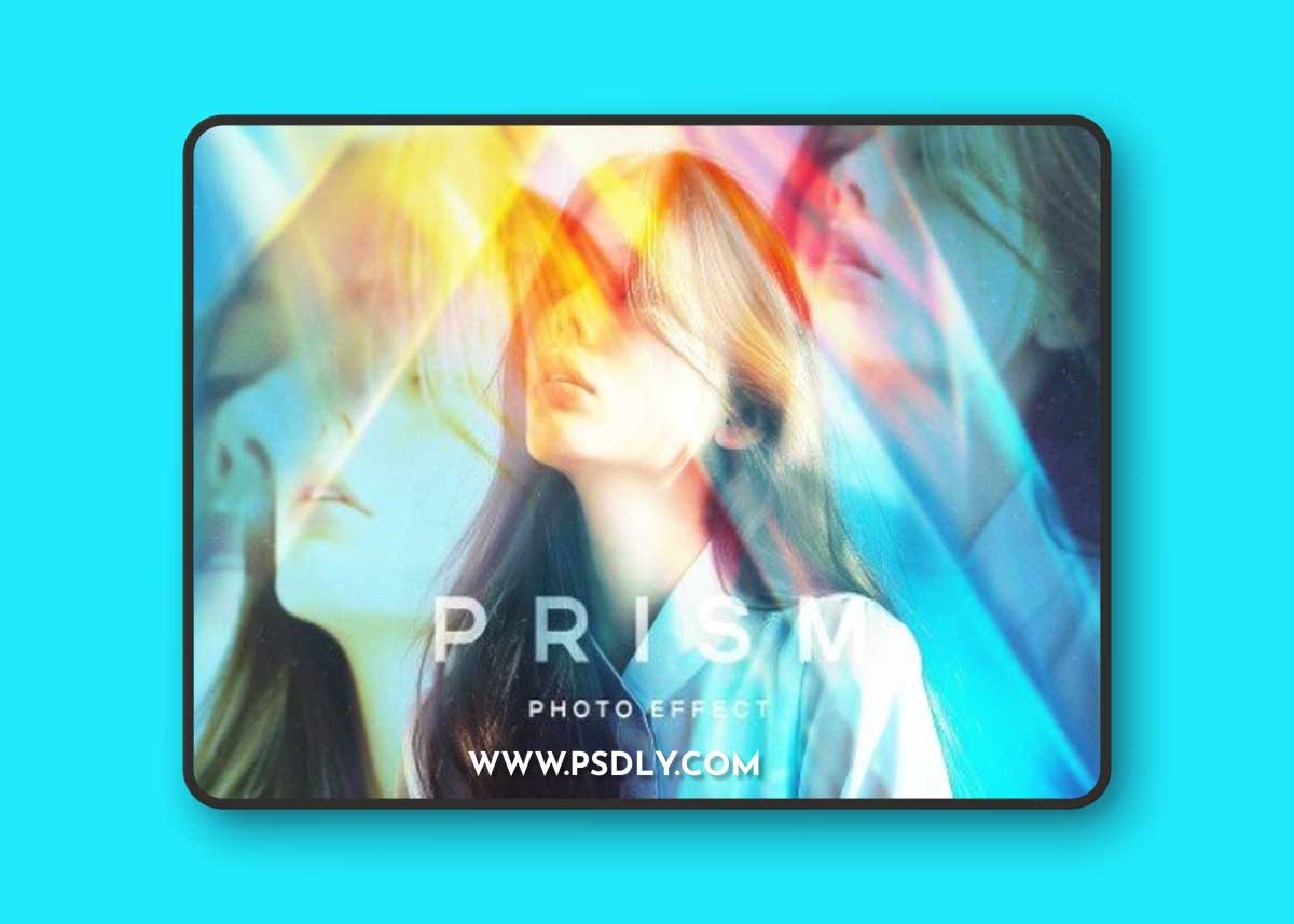Refracted Prism Photo Effect