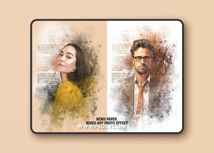 Typography Portrait Text Overlays - Photo Effects for Photoshop 1 Typography Portrait Text Overlays - Photo Effects for Photoshop