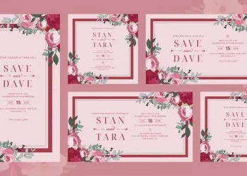 Videohive Bouquet Wedding Invitation 52444571