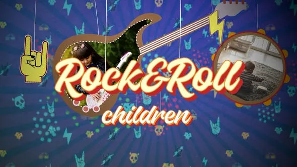 Videohive Rock and roll children slideshow 51975550 1