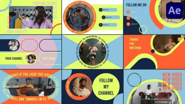 Videohive Youtube Slides for After Effects 51981536