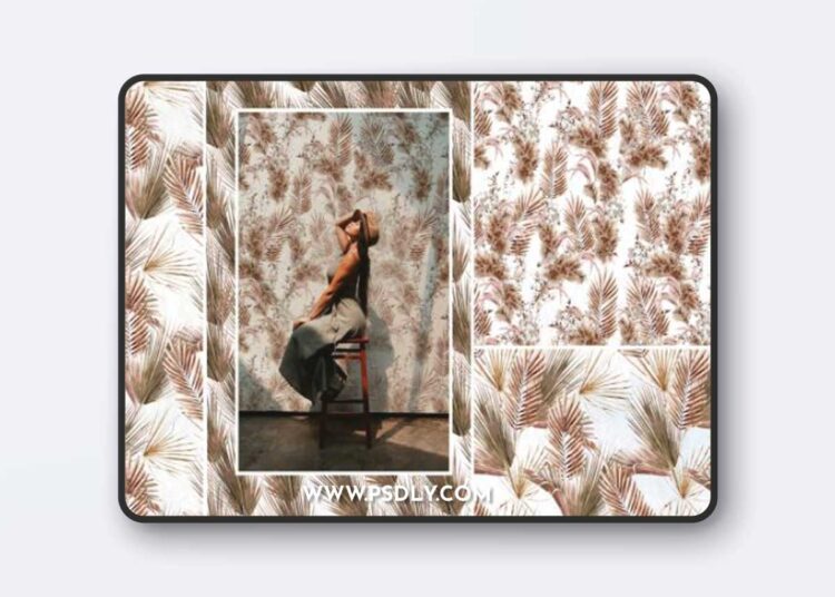 15 Watercolor Boho Seamless Pattern 1 15 Watercolor Boho Seamless Pattern