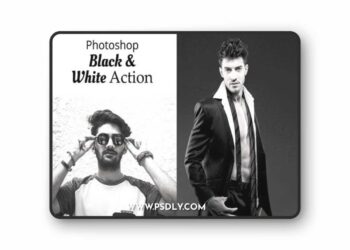 Black & White Photoshop ATN Action