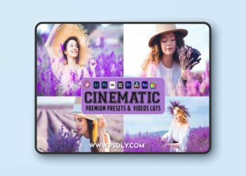 Cinematic Luts Video & Presets Mobile Desktop CTXA43U