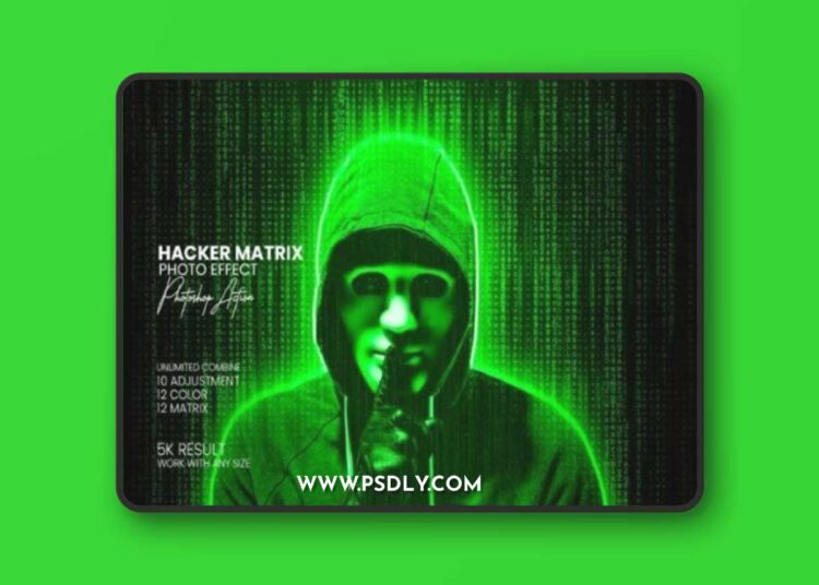 Hacker Matrix Photo Effects 1 Hacker Matrix Photo Effects